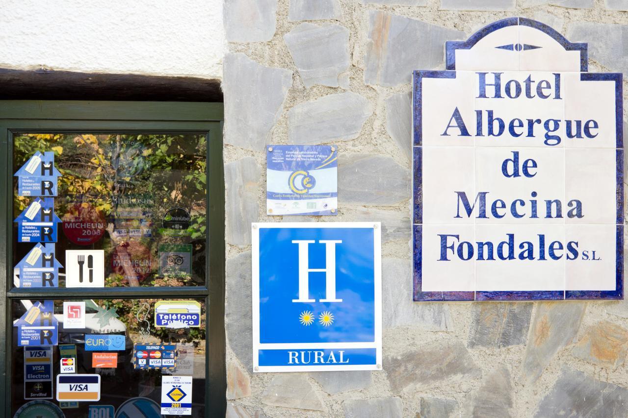 Hotel De Mecina Fondales Exterior photo